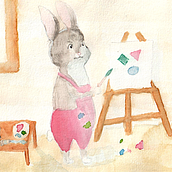 My project in Animal Characters in Watercolor for Children’s Books course. Traditional illustration, Fine Arts, Painting, Drawing, Watercolor Painting, Children's Illustration, and Narrative project by Ivy Wong - 11.24.2021