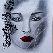 Mon projet du cours : Portrait artistique au fusain : créez des ambiances. Traditional illustration, Fine Arts, Drawing, Portrait Drawing, Realistic Drawing, and Artistic Drawing project by Carine Bonaerts - 11.24.2021