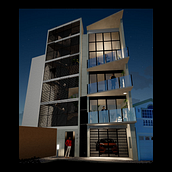 Departamento Gabilondo. Un proyecto de Diseño, Arquitectura, Arquitectura interior y Diseño de iluminación de Fabián Grijalva - 30.11.2020