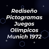 Rediseño Pictogramas Juegos Olímpicos 1972. Un proyecto de Diseño, Diseño gráfico y Señalética de Camilo Hernández Linares - 24.11.2021