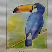 Aquarelles . Ilustração tradicional projeto de Léonie Hébrard - 25.11.2021