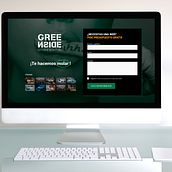 Landing Test A/B para Greensideestudio. Web Design projeto de Generacionweb Diseño web Valencia - 01.09.2021