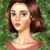 My project in Digital Fantasy Portraits with Photoshop course. Traditional illustration, Drawing, Digital Illustration, Portrait Drawing, Digital Drawing, and Digital Painting project by jiyabaloch95 - 11.25.2021