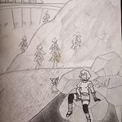 Lexa independiente.. Traditional illustration project by Jezz Vargas - 11.25.2021