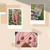 Mi Proyecto: Brincos Ifins con arcilla polimérica. Accessor, Design, Arts, Crafts, Jewelr, Design, and DIY project by Wanderlayne Amaral - 11.25.2021