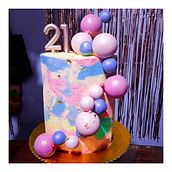 Mi Proyecto del curso: Cake design: técnicas decorativas modernas. Design, and DIY project by nayelipc49 - 11.24.2021