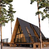 Cabin 87. Architecture, Interior Architecture, 3D Modeling, Interior Design, ArchVIZ, and Spatial Design project by Jezabeth Burillo - 12.09.2021