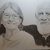 Retrato a lápiz . Un proyecto de Ilustración tradicional de efloresloman - 26.11.2021