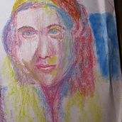 My project in Expressive Portrait Drawing with Soft Pastels course. Traditional illustration, Fine Arts, Drawing, Portrait Drawing, and Artistic Drawing project by gittagreen - 11.26.2021