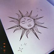Mi Proyecto del curso: Tatuaje para principiantes. Un proyecto de Diseño de tatuajes de Maria Velasco - 26.11.2021