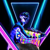 Mon projet du cours : Animation psychédélique avec Photoshop et After Effects. Motion Graphics, 3D, Photograph, Post-production, and 3D Animation project by Abel Seven - 11.26.2021