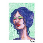 Rostros. Projekt z dziedziny Trad, c, jna ilustracja,  Sztuki piękne,  R, sunek, Portret,  R, sunek art, st i czn użytkownika Daniela Morales - 26.11.2021