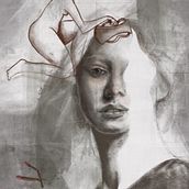 I Hold Your Hand in Mine When Some Memory Writes it's Way Back in”. Un proyecto de Ilustración tradicional, Ilustración digital, Pintura digital y Pintura de Annelise sandberg - 26.11.2021