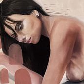 Outside. Un proyecto de Pintura al óleo de Annelise sandberg - 26.11.2021