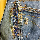 Mi Proyecto del curso: Bordado: reparación de prendas. Un projet de Broderie, Couture, DIY, Upc , et cling de Ana Alonzo - 27.11.2021