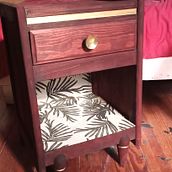 Mi Proyecto del curso: Upcycling de muebles vintage con técnicas de pintura. Projekt z dziedziny Craft, Projektowanie i w, rób mebli, Projektowanie wnętrz,  Malarstwo, DIY, Obróbka drewna, Upc i cling użytkownika Allin Reyes - 27.11.2021