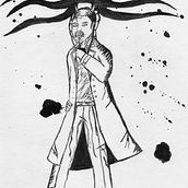 My project in Inking Techniques for Comics and Illustration course. Traditional illustration, Fine Arts, Painting, Comic & Ink Illustration project by Vendula Brunhoferová - 11.27.2021