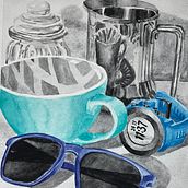 My project in Contemporary Still Life with Watercolor course Ein Projekt aus dem Bereich Traditionelle Illustration, Malerei und Aquarellmalerei von ceri_donovan - 27.11.2021