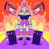 CrossfitGirl 80s. Un projet de Illustration traditionnelle, 3D, Illustration numérique , et Modélisation 3D de Joel Rivera - 27.11.2021