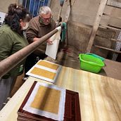Taller de papel de esparto en l'Heretat de Pere, Quatretonda, Valencia. Un progetto di Artigianato di José Alfonso Mansanet Serrano - 27.11.2021