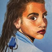 My project in Expressive Oil Portraiture: Explore the Alla Prima Technique course. Fine Arts, Painting, and Oil Painting project by sarah_jane_keiser - 12.01.2021