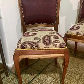 Mi Proyecto del curso: Restauración y tapizado de sillas. Arts, Crafts, Furniture Design, Making, Interior Design, DIY, Woodworking, Upc, and cling project by Valentina Rama - 11.28.2021