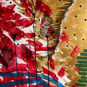 Pianeti. Acr, and lic Painting project by Enrica Toso Ect - 11.02.2021
