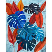 My project in Negative Watercolor Painting for Botanical Illustration course. Ilustração tradicional, Pintura em aquarela e Ilustração botânica projeto de Katrien - 28.11.2021