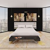 Dormitorio principal. Design, 3D Design, Interior Decoration, Decoration & Interior Design project by Gracia Sánchez - 11.28.2021
