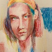 My project in Expressive Portrait Drawing with Soft Pastels course. Traditional illustration, Fine Arts, Drawing, Portrait Drawing, and Artistic Drawing project by Partha Halder - 11.28.2021
