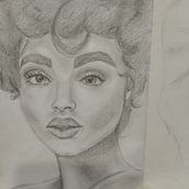 My project in Portrait Sketchbooking: Explore the Human Face course. Sketching, Drawing, Portrait Drawing, Artistic Drawing, and Sketchbook project by Katsiaryna Lukashevich - 12.07.2021