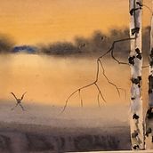 My project in Atmospheric Landscapes in Watercolor  course . % johanna_holmberg tarafından hazırlanan Güzel sanatlar, Sulubo, a Resim, Ve Tablo projesi - 11.28.2021