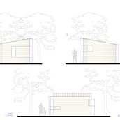 Meu projeto do curso: Introdução ao desenho arquitetônico no AutoCAD Ein Projekt aus dem Bereich Architektur, Innenarchitektur, Innendesign, L, schaftsbau, Architektonische Illustration und ArchVIZ von lara.scanapieco - 28.11.2021
