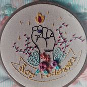 Bordado feminista. Un proyecto de Bordado y Creatividad de Maria Fernanda Diaz Villegas - 29.11.2021