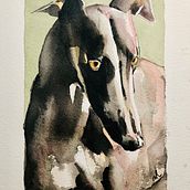 Mein Kursprojekt: Experimentelle Aquarelltechniken für Anfänger. Un progetto di Illustrazione tradizionale, Belle arti, Pittura ad acquerello e Illustrazione naturalistica di Annika Hirsch - 29.11.2021