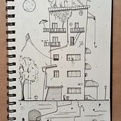Final Project - The Art of Sketching - Doodle living. . Un proyecto de Ilustración tradicional, Dibujo a lápiz, Dibujo y Sketchbook de brutusdesign - 29.11.2021