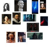 Mi Proyecto del curso: Principios de pintura digital para retratos Sith En la Nieve. Un proyecto de Pintura y Pintura digital de John Gonzalez - 29.11.2021