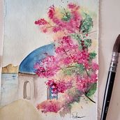 My recent art works. Watercolor Painting project by kabirf - 11.30.2021
