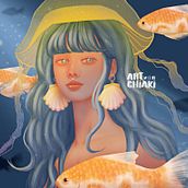 My project in Lighting and Color for Digital Portraits in Photoshop course. Een project van Traditionele illustratie, Digitale illustratie y  Digitaal schilderij van Chiaki D. - 25.11.2021