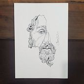 Meu projeto do curso: Introdução a tatuagem com estilo gravura. Tattoo Design, and Traditional illustration project by Anderson Amorim - 11.13.2021