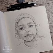 PC: Sketchbook de retrato: explora el rostro humano. Un progetto di Bozzetti, Disegno, Disegno di ritratti, Disegno artistico e Sketchbook di Lais Lima - 30.11.2021