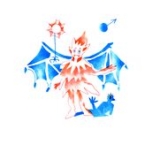 FireZine. Traditional illustration project by Irina Kovaleva - 11.30.2019