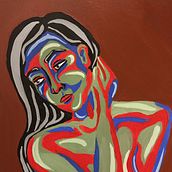 Porträt . Un proyecto de Pintura de Christina Osorio - 30.11.2021