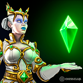 Queen. 3D Modeling, 3D, 3D Character Design, Rigging, and Video Games project by Pablo Vietto Ouviña - 08.11.2020