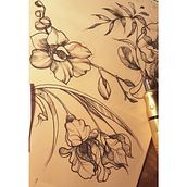 Mi Proyecto del curso: Tatuaje para principiantes. Tattoo Design project by francesca_jutglar - 11.30.2021