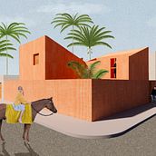Mi Proyecto del curso: Representación gráfica de proyectos arquitectónicos. Architecture, Graphic Design, Interior Architecture, Interior Design, L, scape Architecture, Collage, Digital Architecture, and Architectural Illustration project by Ana Coronel - 11.30.2021