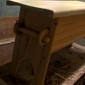 Mon projet du cours : Introduction à la fabrication de meubles avec une machine CNC. Un progetto di Design e creazione di mobili, Product design, Design industriale e Falegnameria  di Thierry van Damme - 05.06.2021
