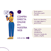 Ginevítex infografía instagram: Cómo comprar. Un projet de Direction artistique, Design graphique, Design de l'information et Infographie de Mireia Ripoll - 30.11.2021