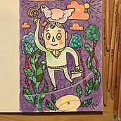 Mijn project van de cursus: Artistieke identiteit: ontdek je eigen stijl. Een project van Traditionele illustratie,  Schetsen,  Creativiteit,  Tekening y Sketchbook van rones - 30.11.2021
