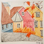 Meu projeto do curso: Cores na aquarela: descubra sua personalidade cromática. Ilustração tradicional, Artes plásticas, Pintura, Pintura em aquarela, e Teoria da cor projeto de Manoela Pietta Lorenzi - 30.11.2021
